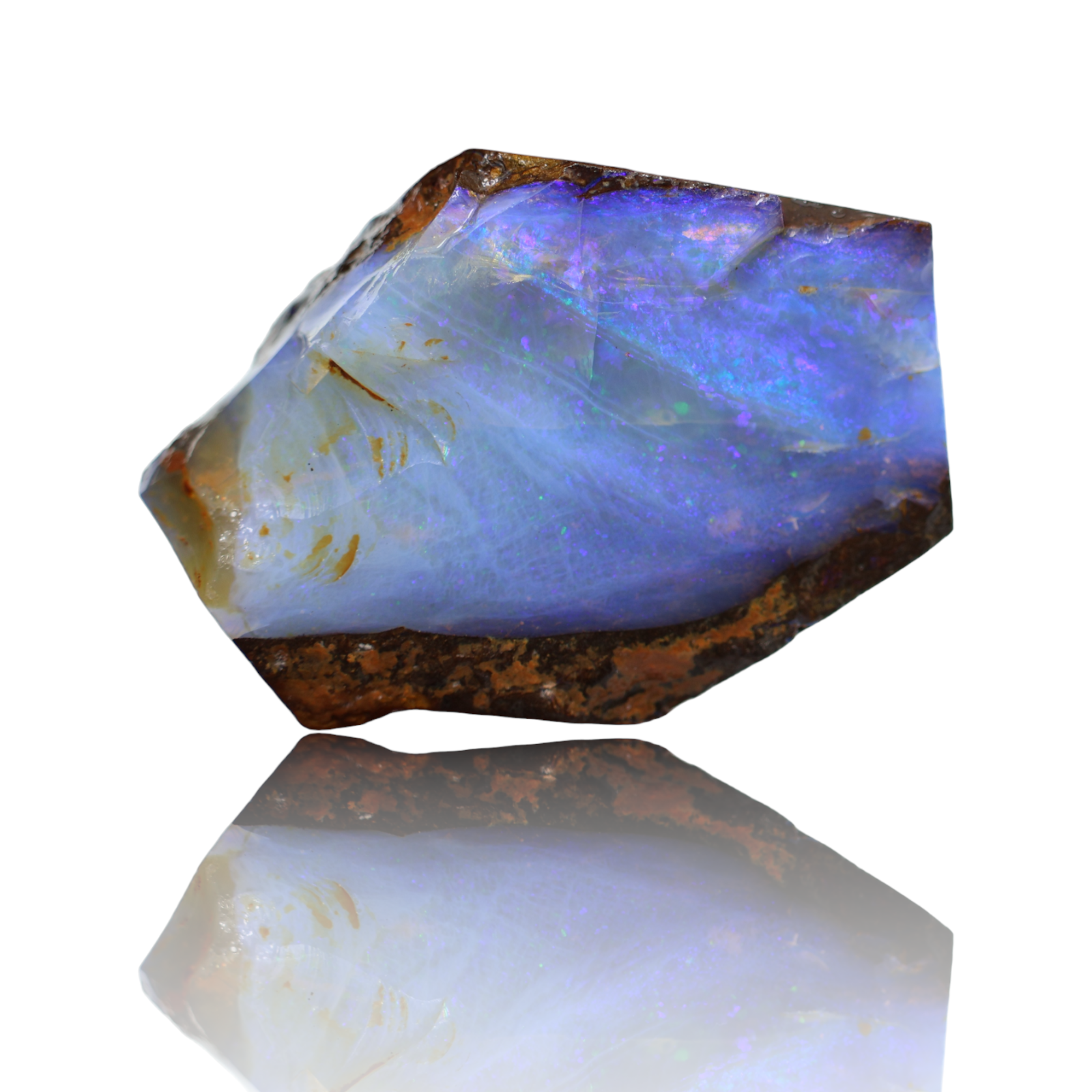 Natural Boulder opal Druzy Gemstone Top Quality Boulder opal Cabochon Boulder outlet opal Loose semi precious Jewelry gemstone (68Cts.40X28MM)