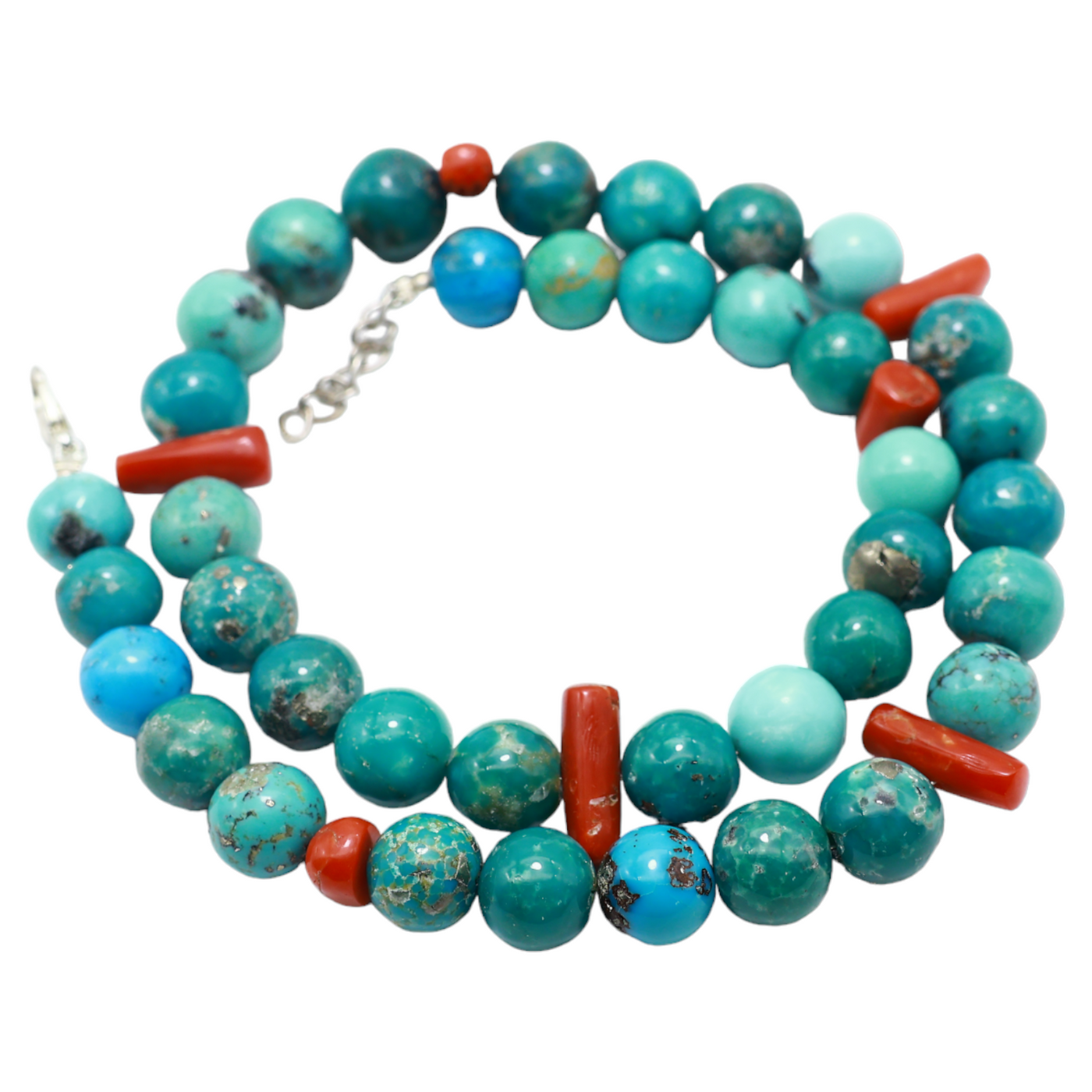 CORAL TURQUOISE BEADS