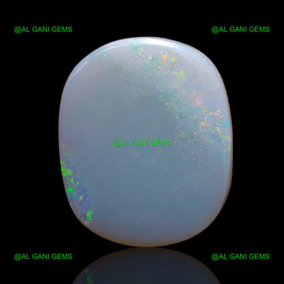 4.70 Cts Natural Fire Opal Loose Gemstone Oval Cabochon 17x14x2 mm AB-129