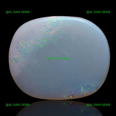 4.70 Cts Natural Fire Opal Loose Gemstone Oval Cabochon 17x14x2 mm AB-129