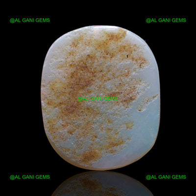 4.70 Cts Natural Fire Opal Loose Gemstone Oval Cabochon 17x14x2 mm AB-129