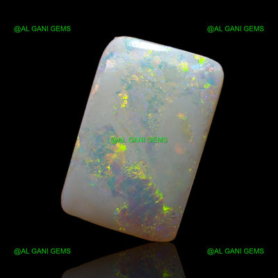 2.40 Cts Natural Fire Opal Loose Gemstone Square Cabochon 12x8x2 mm AB-775