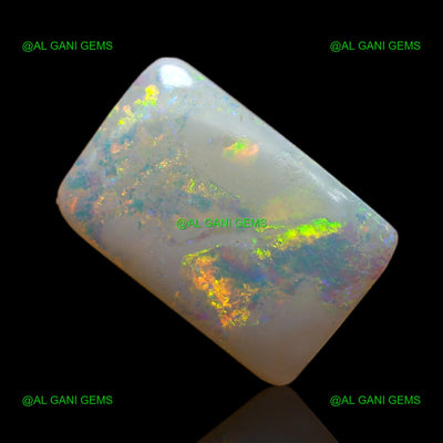 2.40 Cts Natural Fire Opal Loose Gemstone Square Cabochon 12x8x2 mm AB-775
