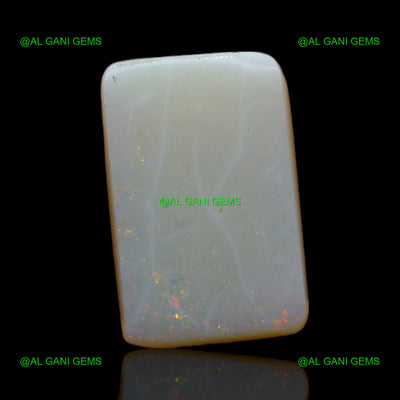 2.40 Cts Natural Fire Opal Loose Gemstone Square Cabochon 12x8x2 mm AB-775