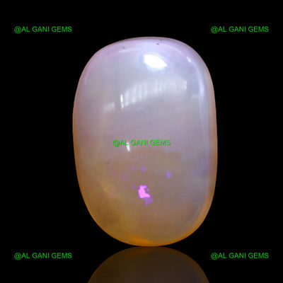9.00 Cts Fire Opal Loose Gemstone Oval Cabochon Natural 17x12x6 mm AC-247