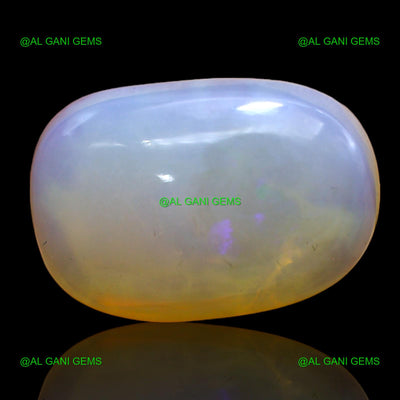 9.00 Cts Fire Opal Loose Gemstone Oval Cabochon Natural 17x12x6 mm AC-247