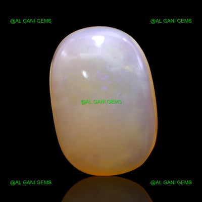 9.00 Cts Fire Opal Loose Gemstone Oval Cabochon Natural 17x12x6 mm AC-247