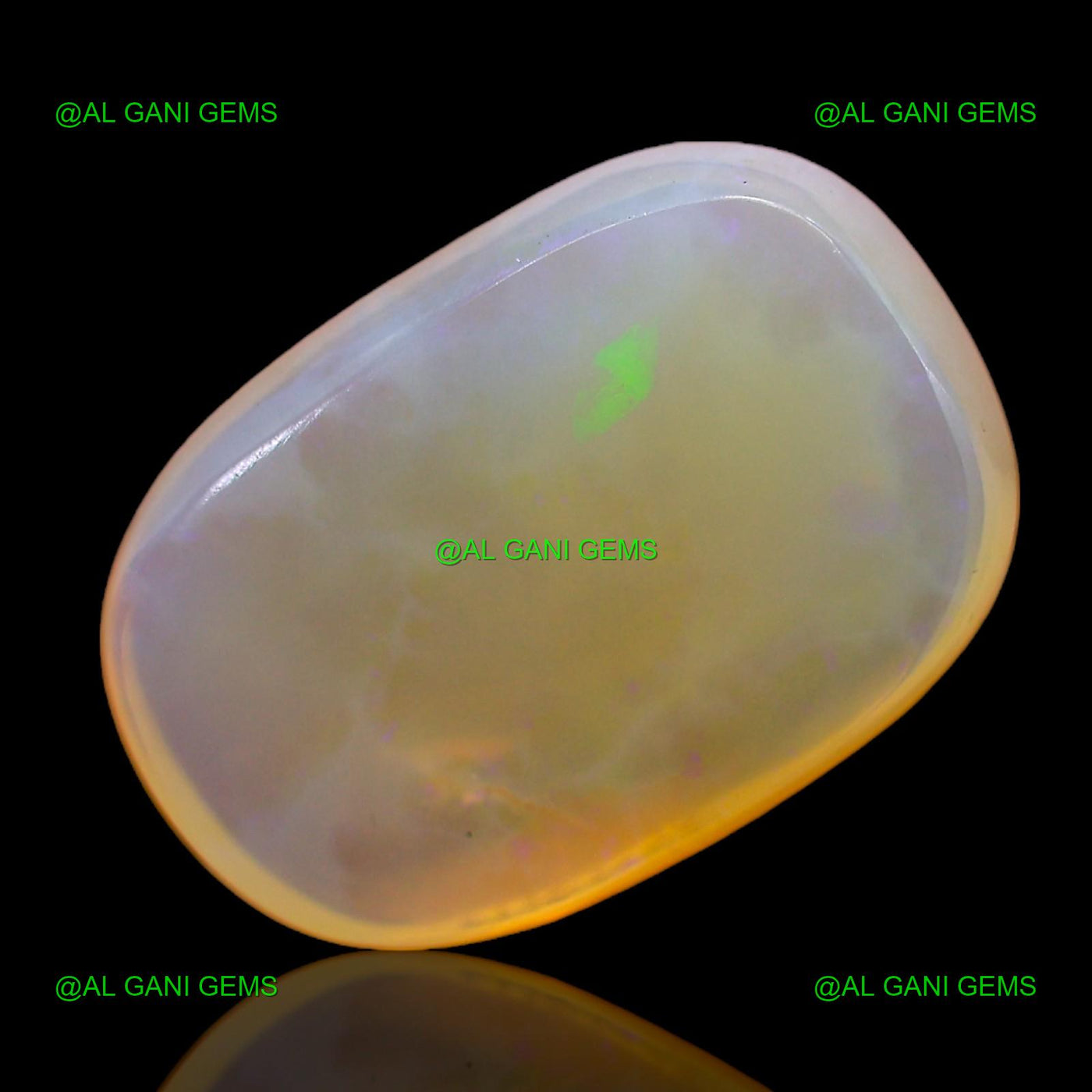 9.00 Cts Fire Opal Loose Gemstone Oval Cabochon Natural 17x12x6 mm AC-247