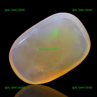 9.00 Cts Fire Opal Loose Gemstone Oval Cabochon Natural 17x12x6 mm AC-247