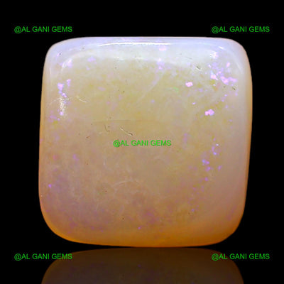 3.00 Cts Natural Fire Opal Loose Gemstone Square Cabochon 10x10x4 mm AC-372