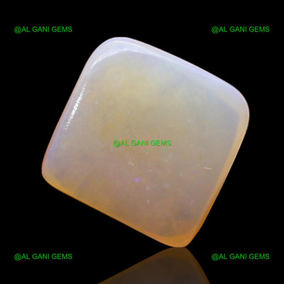 3.00 Cts Natural Fire Opal Loose Gemstone Square Cabochon 10x10x4 mm AC-372