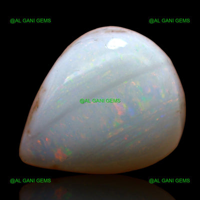 6.50 Cts Fire Opal Loose Gemstone Pear Cabochon Natural 16x13x5 mm AC-615