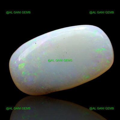 3.00 Cts Natural Fire Opal Oval Cabochon Loose Gemstone 15x8x3 mm AD-898