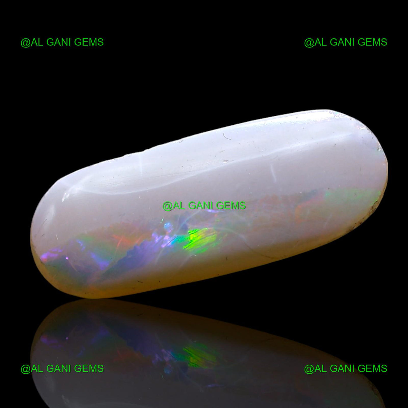 3.00 Cts Fire Opal Loose Gemstone Oval Cabochon Natural 20x8x3 mm AF-306