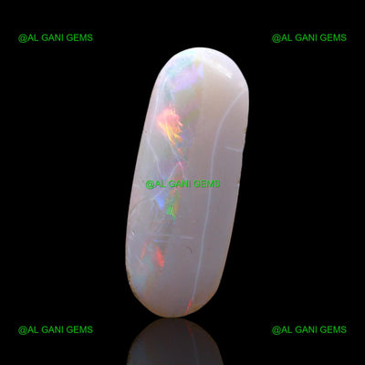 3.00 Cts Fire Opal Loose Gemstone Oval Cabochon Natural 20x8x3 mm AF-306