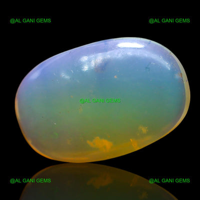 5.00 Cts Natural Fire Opal Loose Gemstone Oval Cabochon 17x10x4 mm AF-810