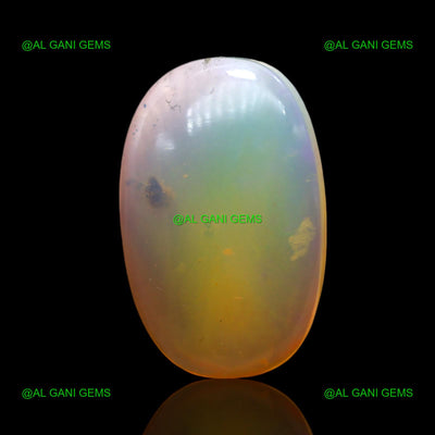 5.00 Cts Natural Fire Opal Loose Gemstone Oval Cabochon 17x10x4 mm AF-810