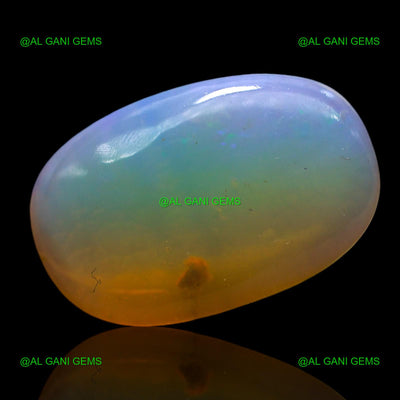 5.00 Cts Natural Fire Opal Loose Gemstone Oval Cabochon 17x10x4 mm AF-810
