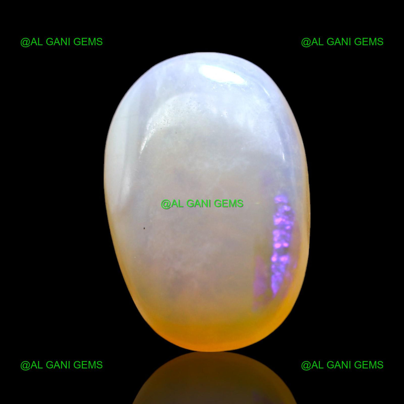 4.00 Cts Natural Fire Opal Loose Gemstone Oval Cabochon 14x9x5 mm AF-911