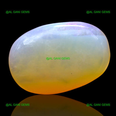 4.00 Cts Natural Fire Opal Loose Gemstone Oval Cabochon 14x9x5 mm AF-911