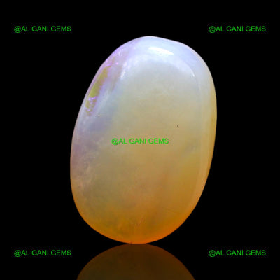 4.00 Cts Natural Fire Opal Loose Gemstone Oval Cabochon 14x9x5 mm AF-911