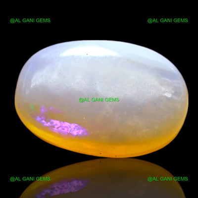 4.00 Cts Natural Fire Opal Loose Gemstone Oval Cabochon 14x9x5 mm AF-911