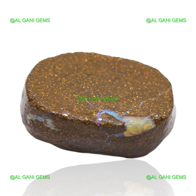 Natural Boulder Opal Gemstone 40.70 Cts Loose Fancy Druzy 25x16x8 mm BO-11