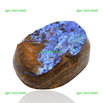 23.35 Cts Natural Boulder Opal Loose Gemstone Fancy Druzy 20x15x8 mm BO-12