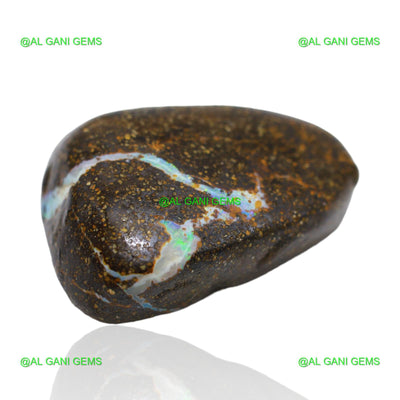 25.90 Cts Natural Boulder Opal Loose Gemstone Fancy Druzy 24x17x7 mm BO-20