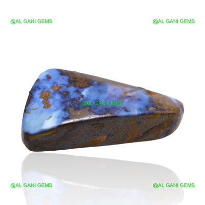 29.00 Cts Natural Boulder Opal Loose Gemstone Fancy Druzy 30x16x6 mm BO-28