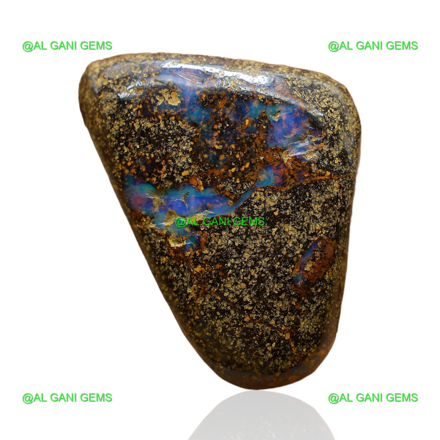 25.00 Cts Natural Boulder Opal Fancy Druzy Loose Gemstone 26x17x6 mm BO-39