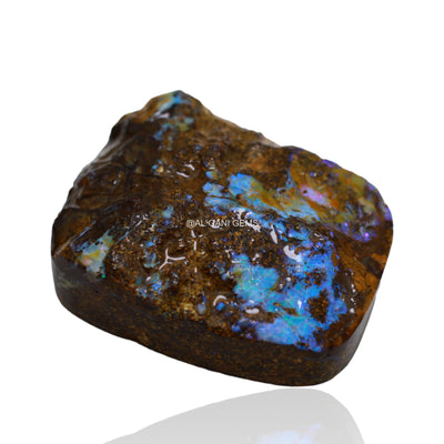 Natural Boulder Opal Gemstone 103.00 Cts Loose Fancy Druzy 33x26x11 mm BO-3