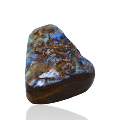 41.10 Cts Boulder Opal Loose Gemstone Fancy Druzy Natural 23x20x10 mm BO-6