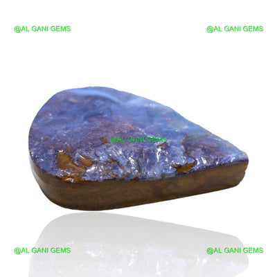 50.75 Cts Natural Boulder Opal Loose Gemstone Fancy Cabochon 33x21x9 mm BO-9