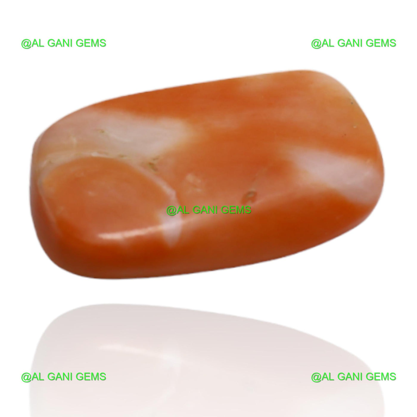 4.90 Cts Natural Taiwan Coral Loose Gemstone Oval Cabochon 13x8x4 mm C-108