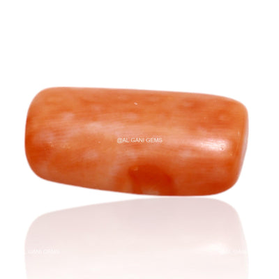 5.00 Cts Natural Tiwan Coral Loose Gemstone Oval Cabochon 16x9x3 mm C-211