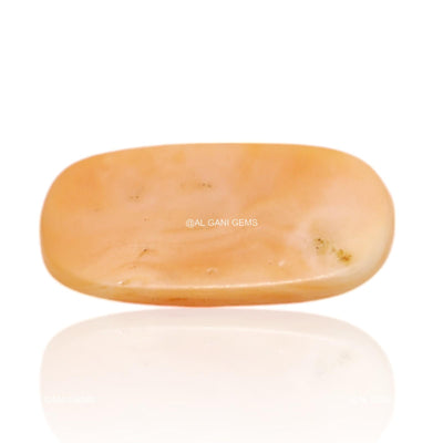 4.00 Cts Natural Tiwan Coral Loose Gemstone Oval Cabochon 16x8x3 mm C-241