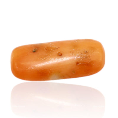 3.00 Cts Natural Tiwan Coral Oval Cabochon Loose Gemstone 15x8x3 mm C-332