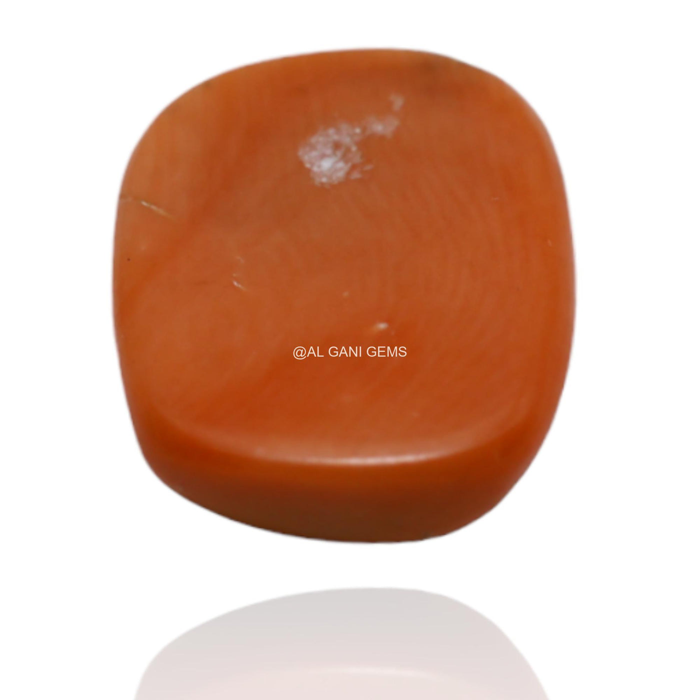 4.40 Cts Natural Taiwan Coral Loose Gemstone Oval Cabochon 12x10x3 mm C-41