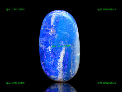 8.00 Cts Doublet Opal Gemstone Oval Cabochon Lab-Created 18x10x4 mm D-107