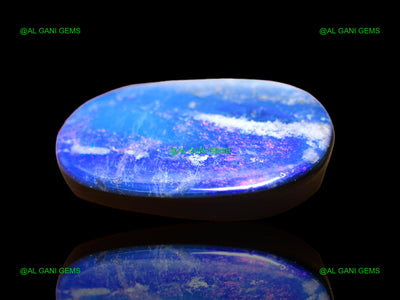 8.00 Cts Doublet Opal Gemstone Oval Cabochon Lab-Created 18x10x4 mm D-107