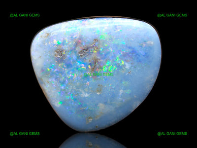 Lab-Created Doublet Opal Gemstone 13.00 Cts Fancy Cabochon 17x15x5 mm D-109