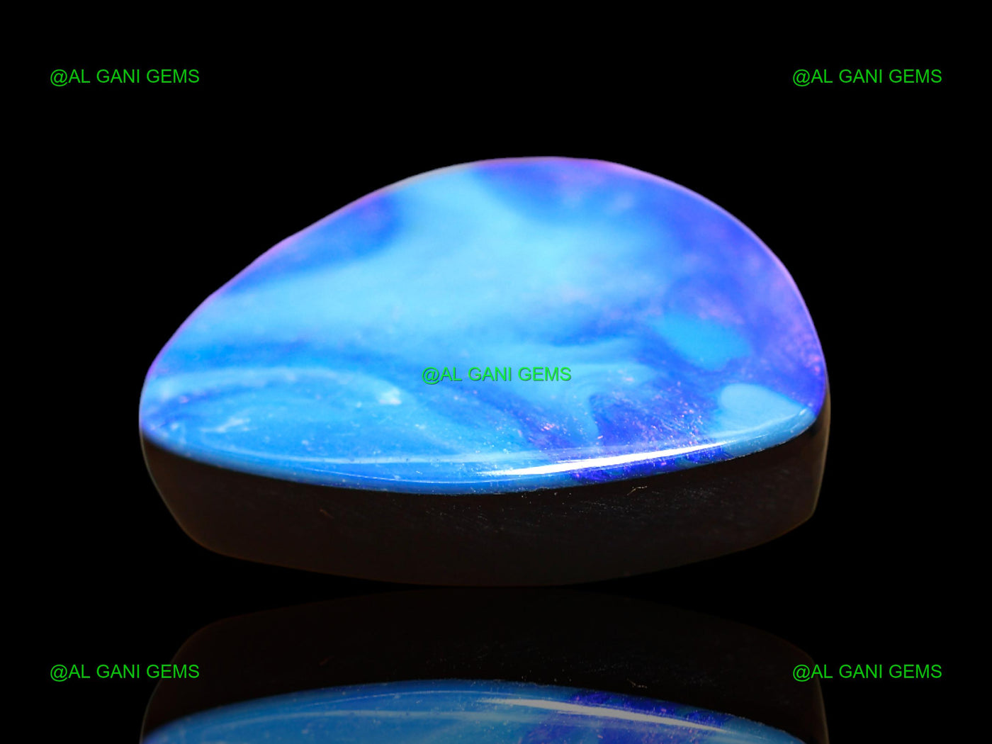 19.00 Cts Lab-Created Doublet Opal Fancy Cabochon Gemstone 21x16x5 mm D-110