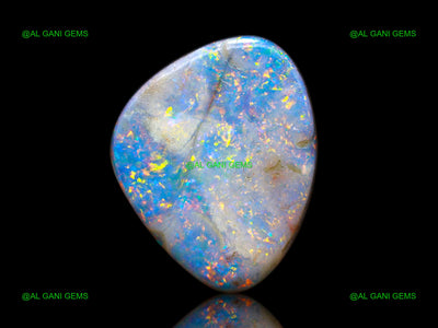 12.00 Cts Doublet Opal Gemstone Fancy Cabochon Lab-Created 18x15x4 mm D-111