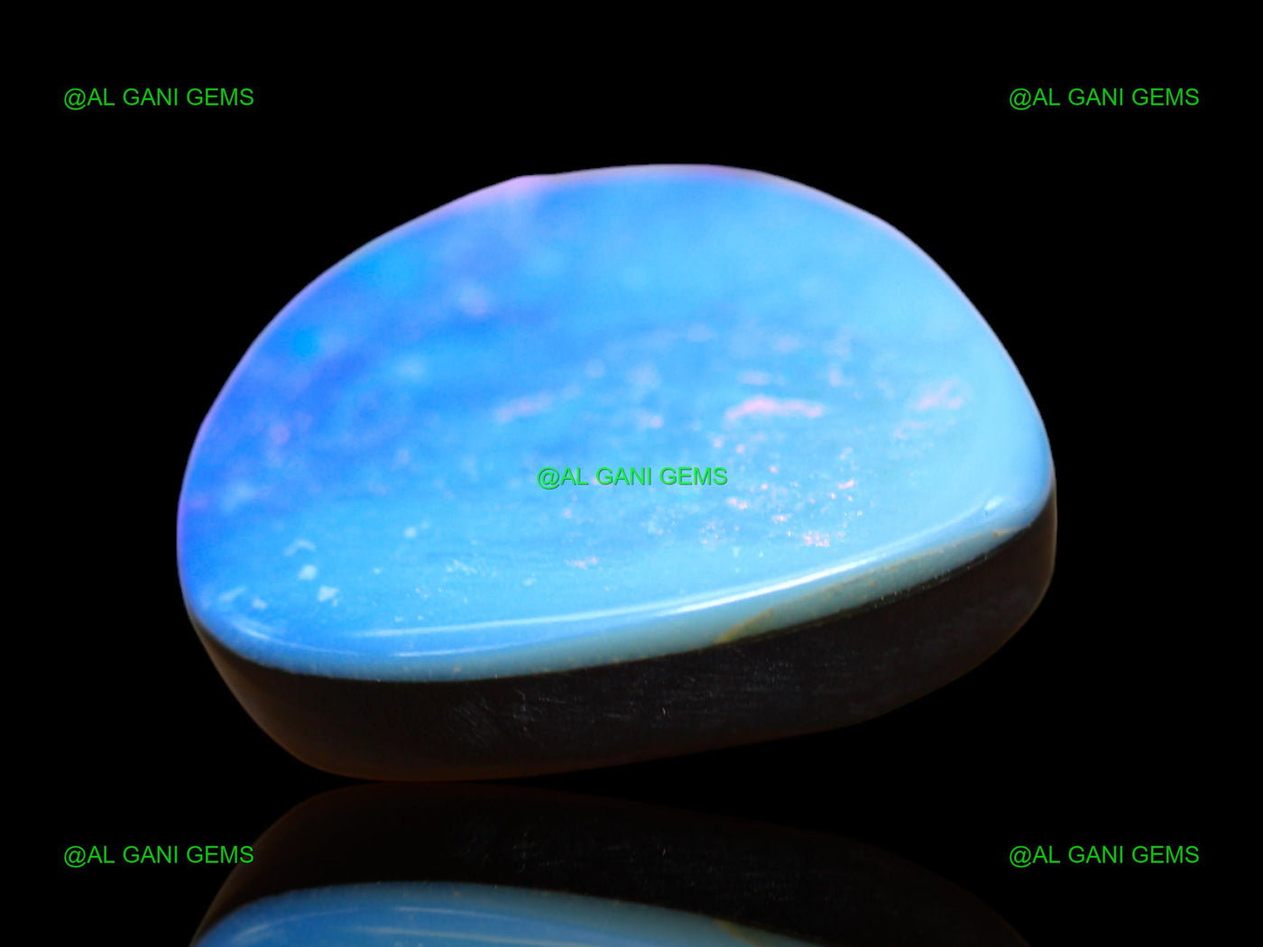 16.00 Cts Lab-Created Doublet Opal Gemstone Fancy Cabochon 19x17x4 mm D-112