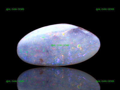 11.00 Cts Lab-Created Doublet Opal Gemstone Fancy Cabochon 23x11x5 mm D-117