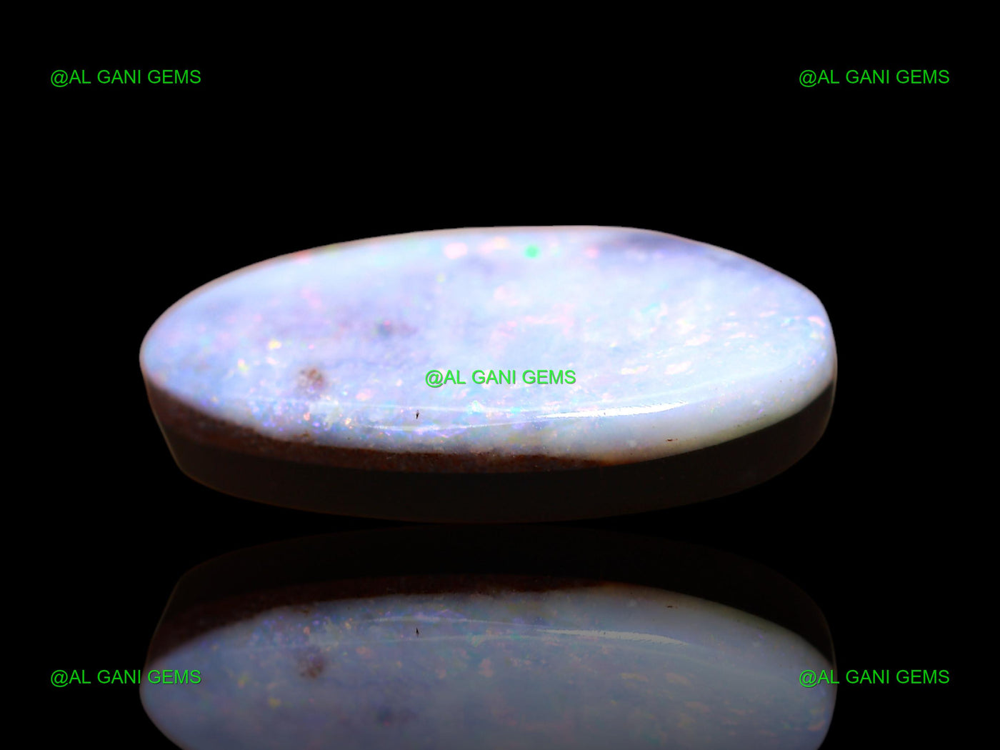 11.00 Cts Lab-Created Doublet Opal Gemstone Fancy Cabochon 23x11x5 mm D-117