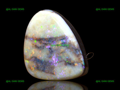 8.00 Cts Lab-Created Doublet Opal Gemstone Fancy Cabochon 15x12x4 mm D-124