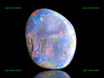 7.00 Cts Lab-Created Doublet Opal Gemstone Fancy Cabochon 14x12x4 mm D-126