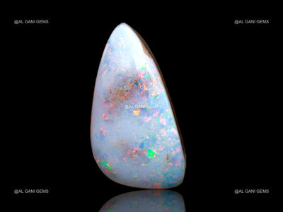 6.00 Cts Lab-Created Doublet Opal Fancy Cabochon Gemstone 16x9x5 mm D-132